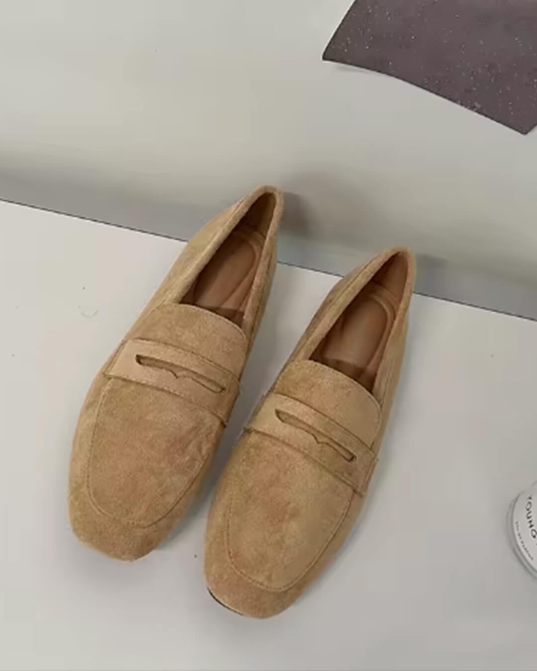 Adira Suede Slip-On Loafers