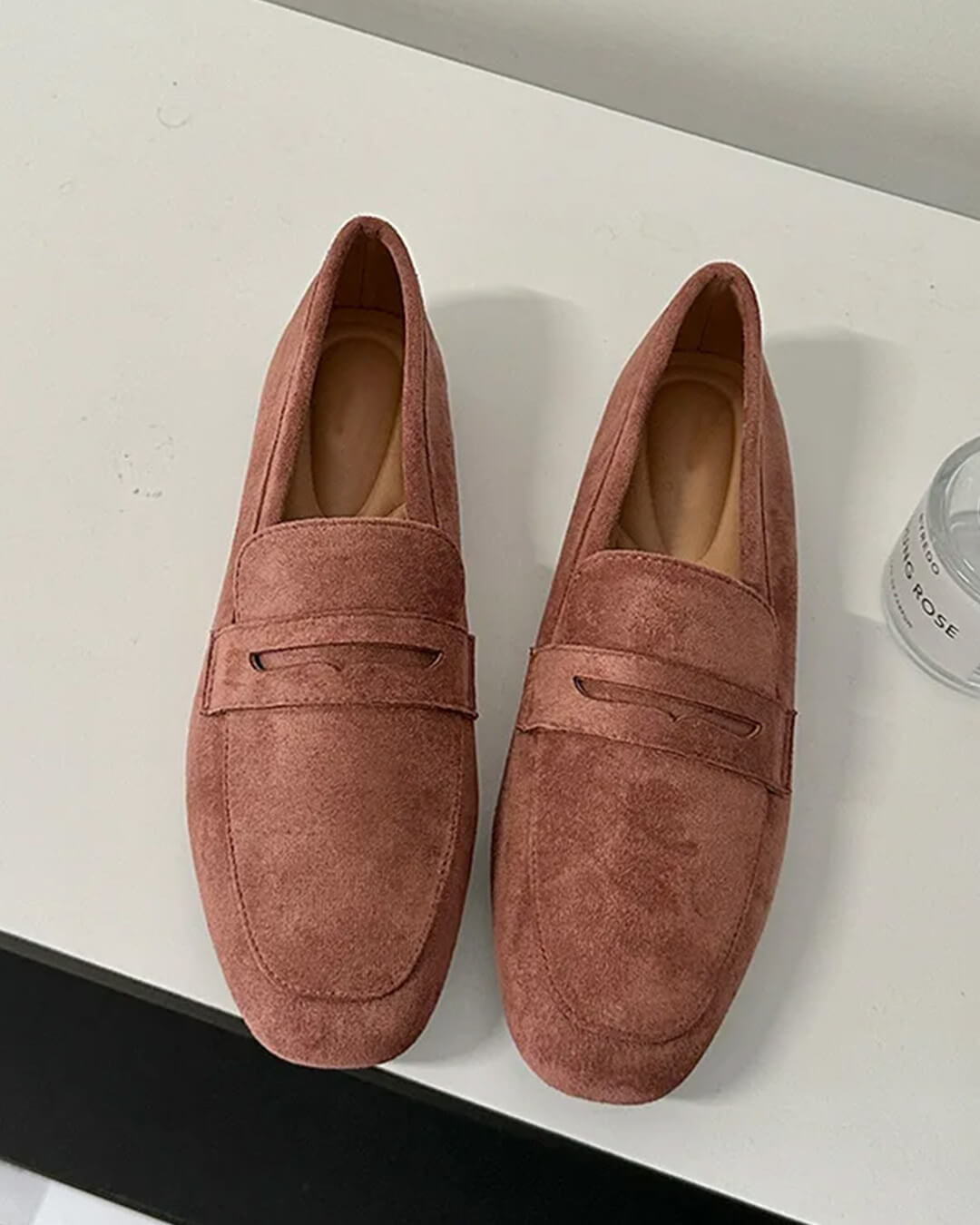 Adira Suede Slip-On Loafers