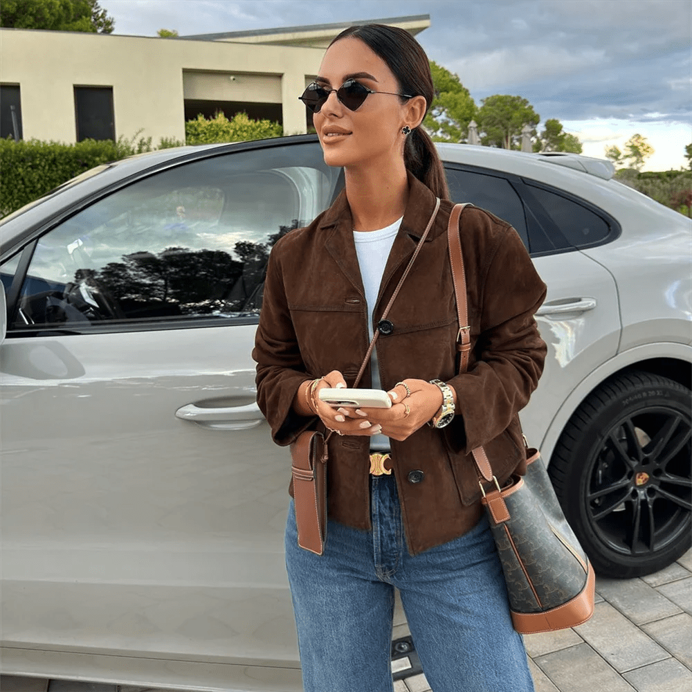 Amara Suede Coat