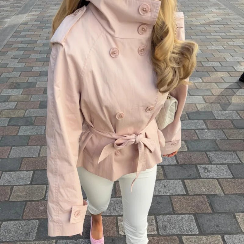 Amy trenchjacka med skärp