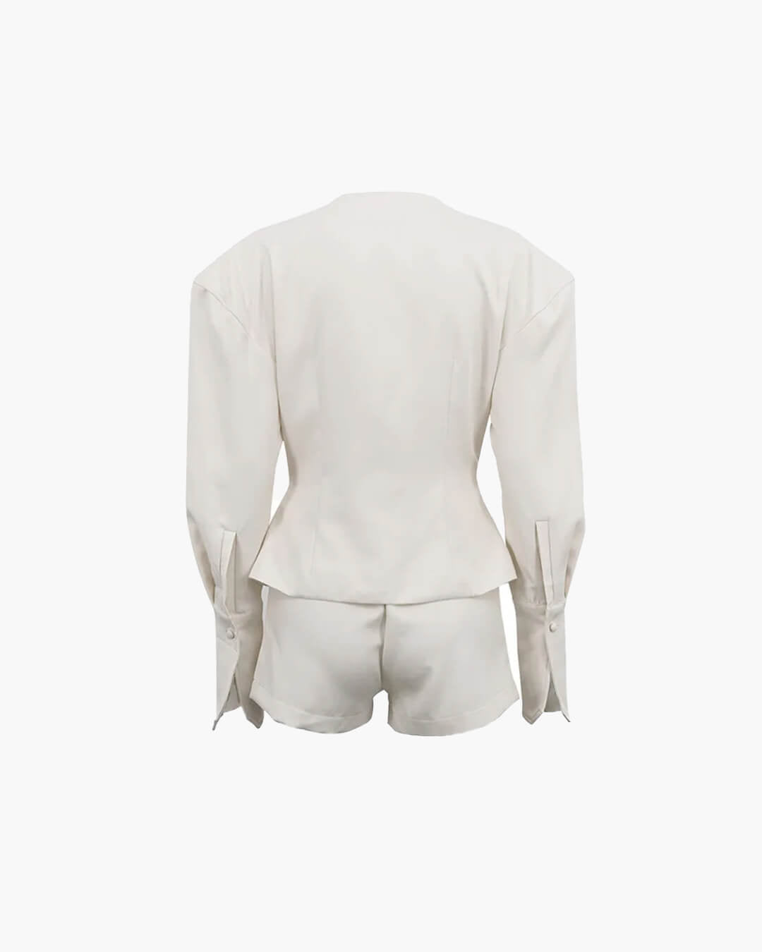 Angelica set med figursydd kavaj och shorts