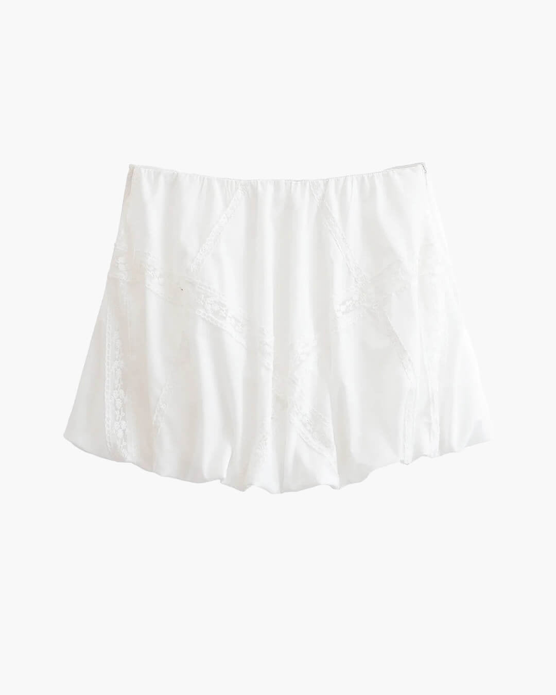 Aurelia set med broderad puffärmad topp och kjol