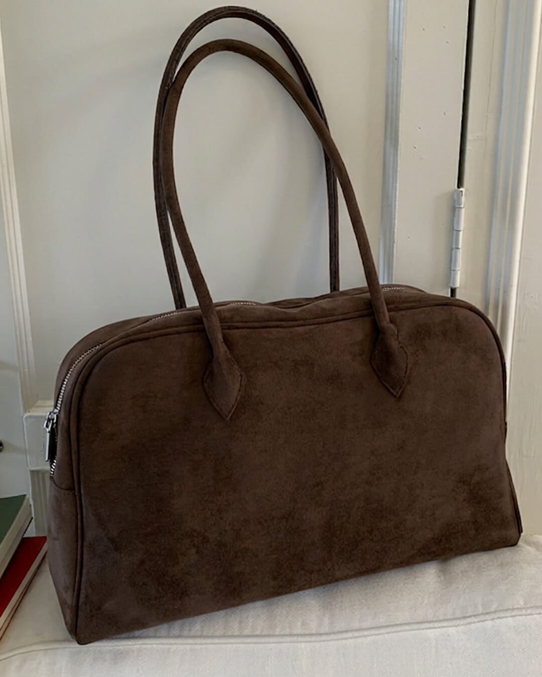 Beatrice vintage laptopväska i läder