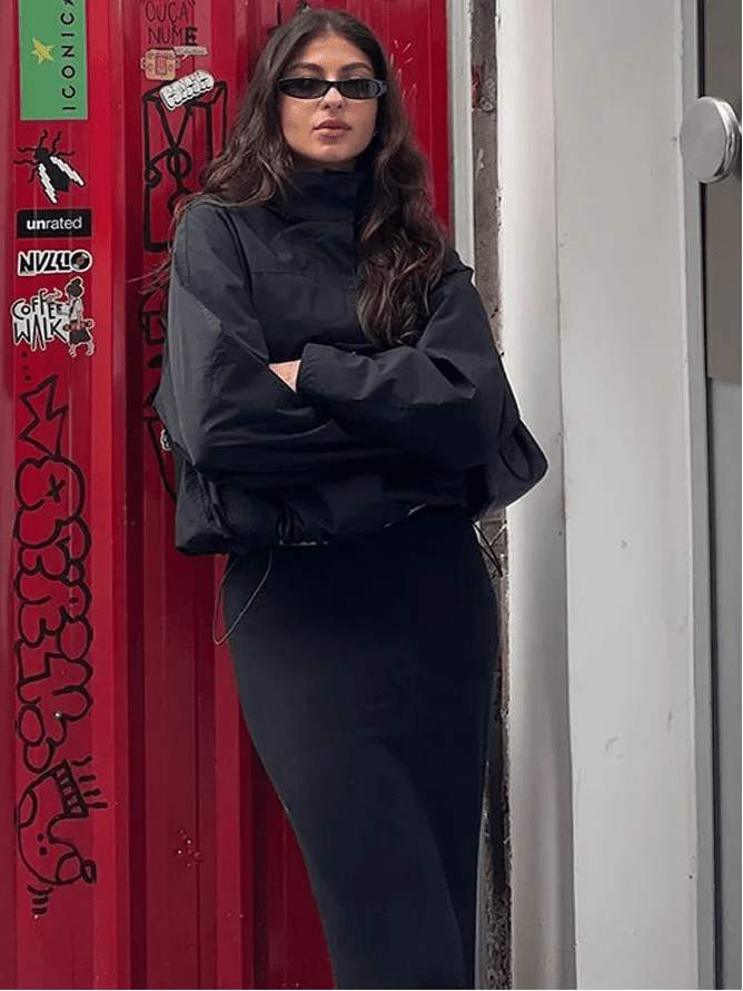 Bianca vattentät bomberjacka