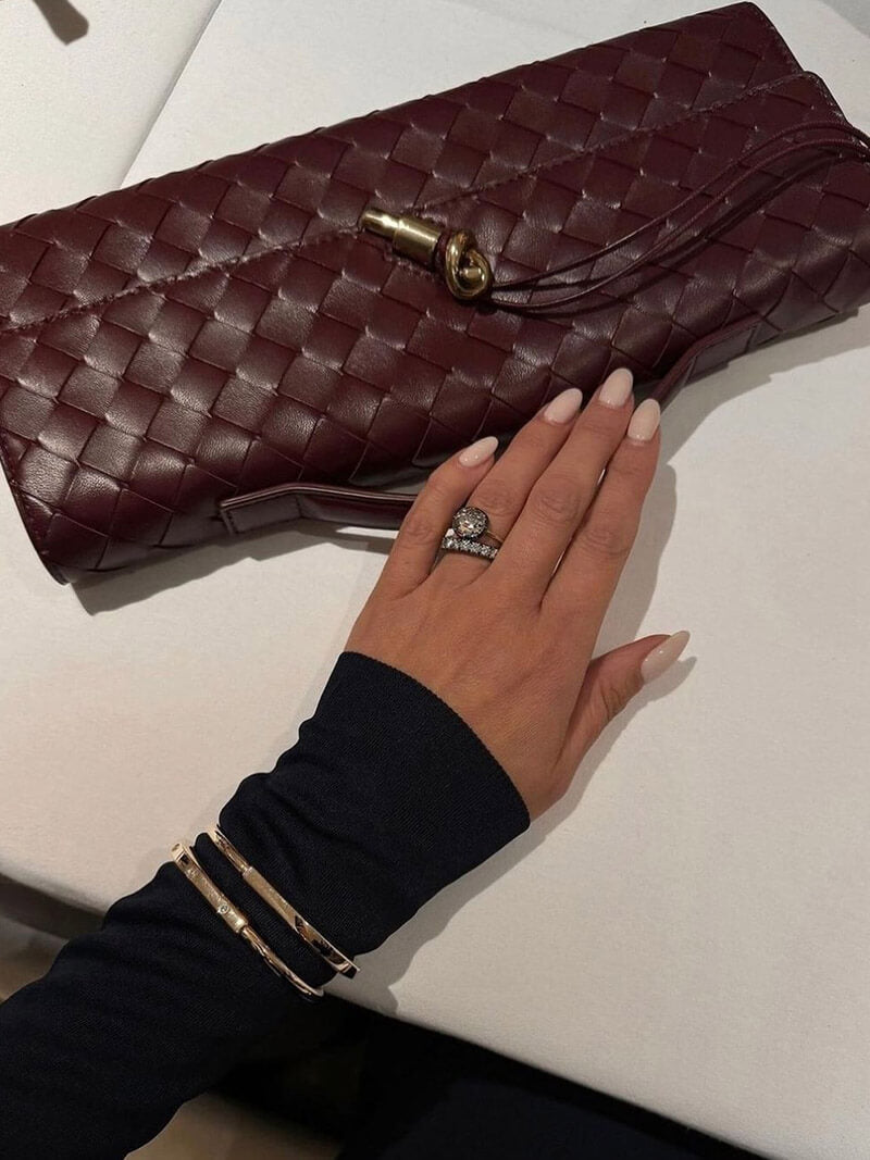 Bianca vävd handväska