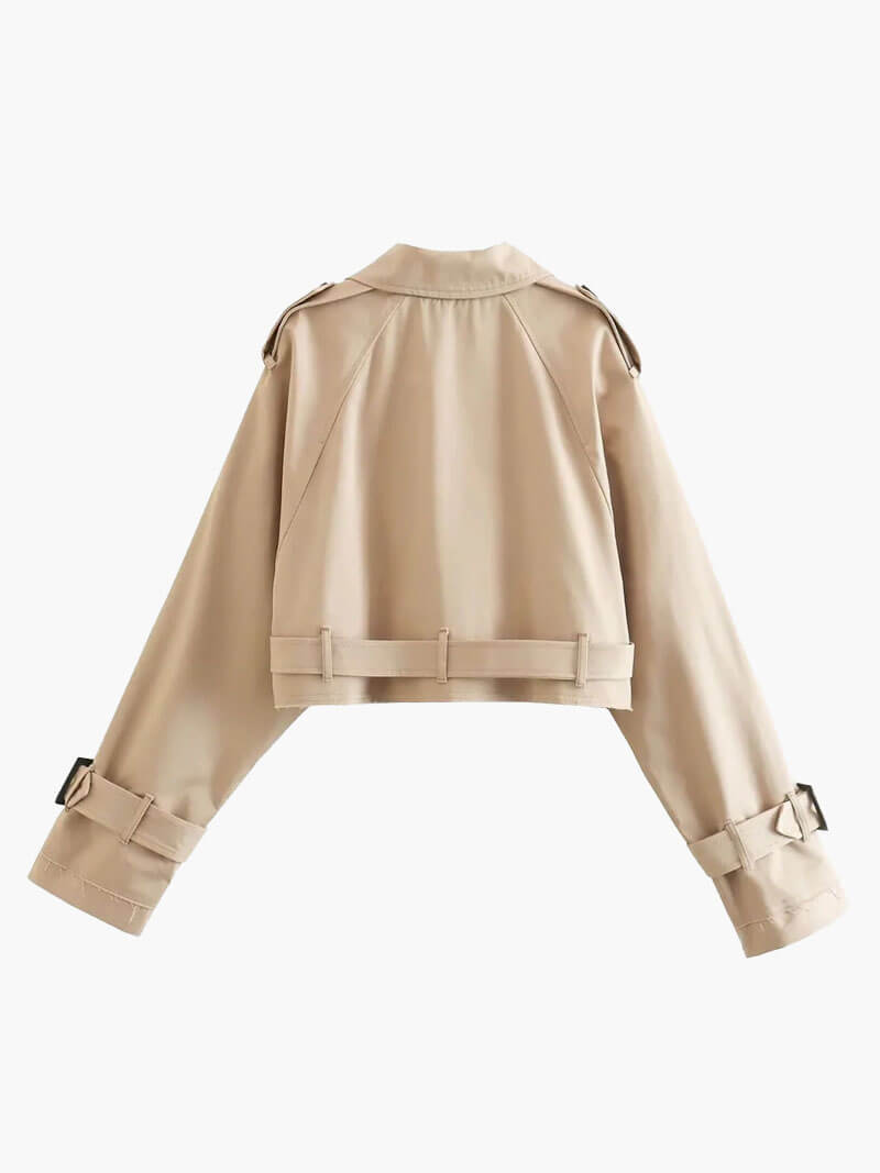 Blairs korta trenchcoat