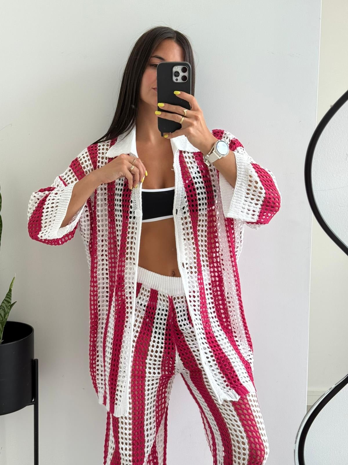 Carmen randigt virkat set