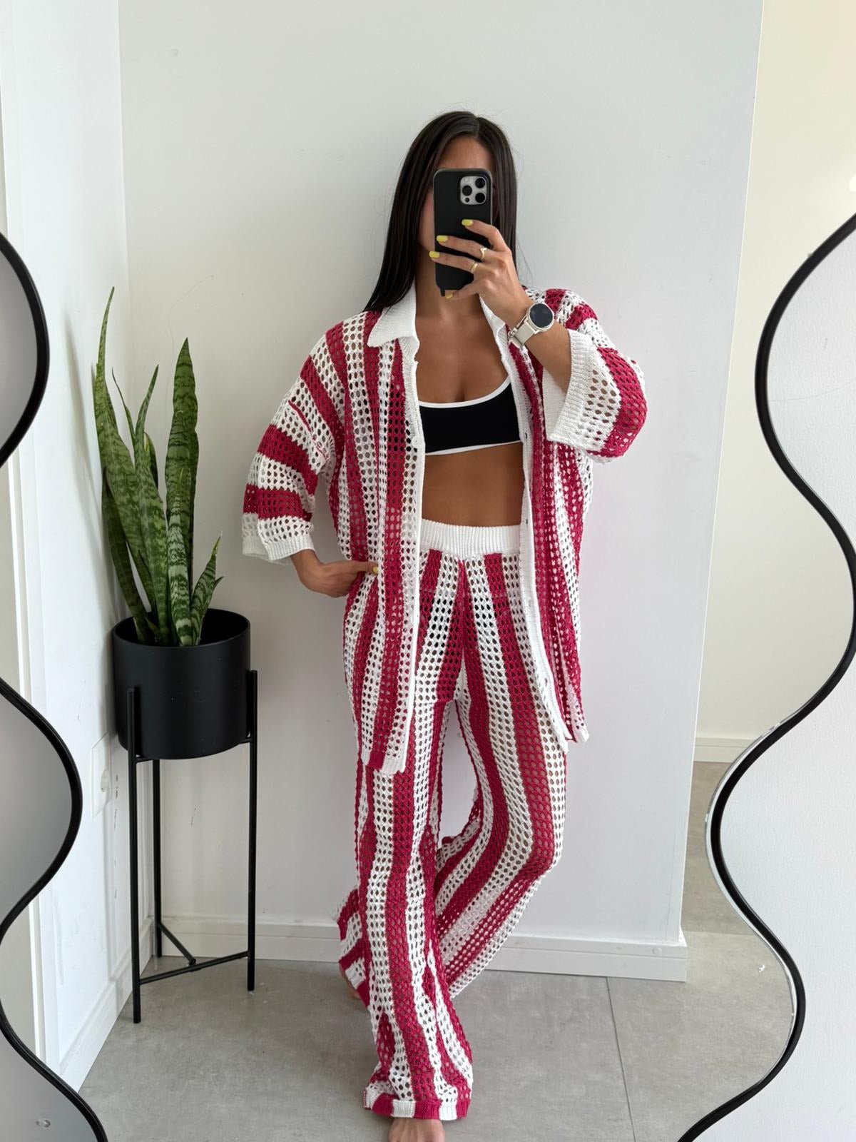 Carmen randigt virkat set