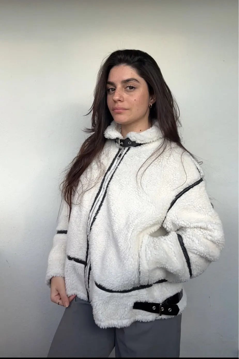 Chantal, bomberjacka i bouclé