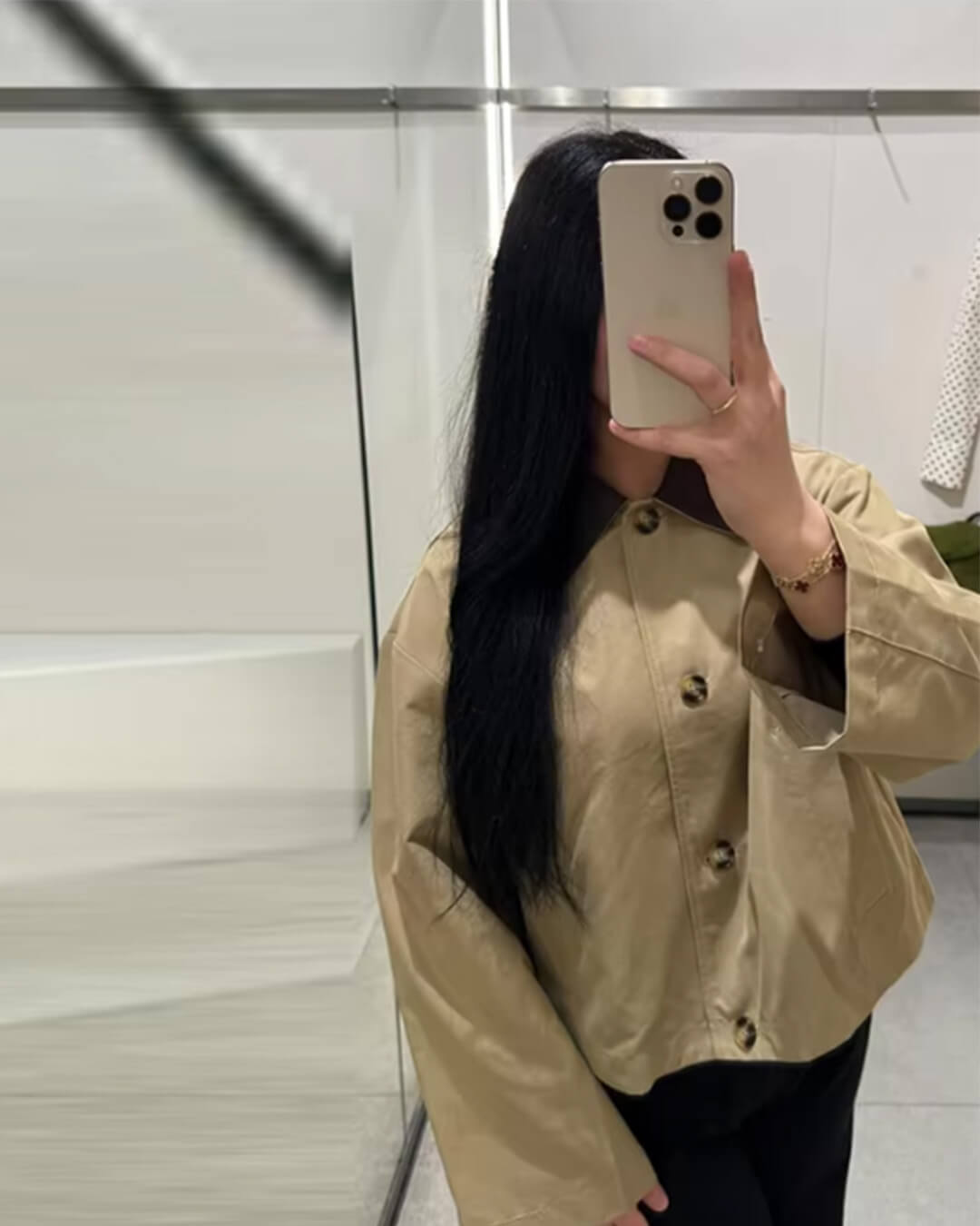 Charlotte utilityjacka med dragkedja