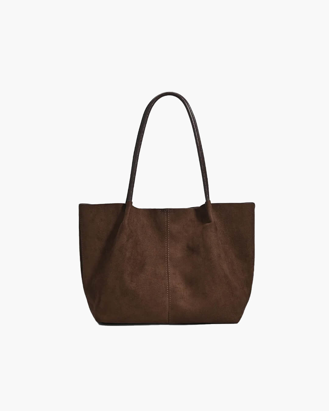 Cheska shoppingväska i mocka med fodral