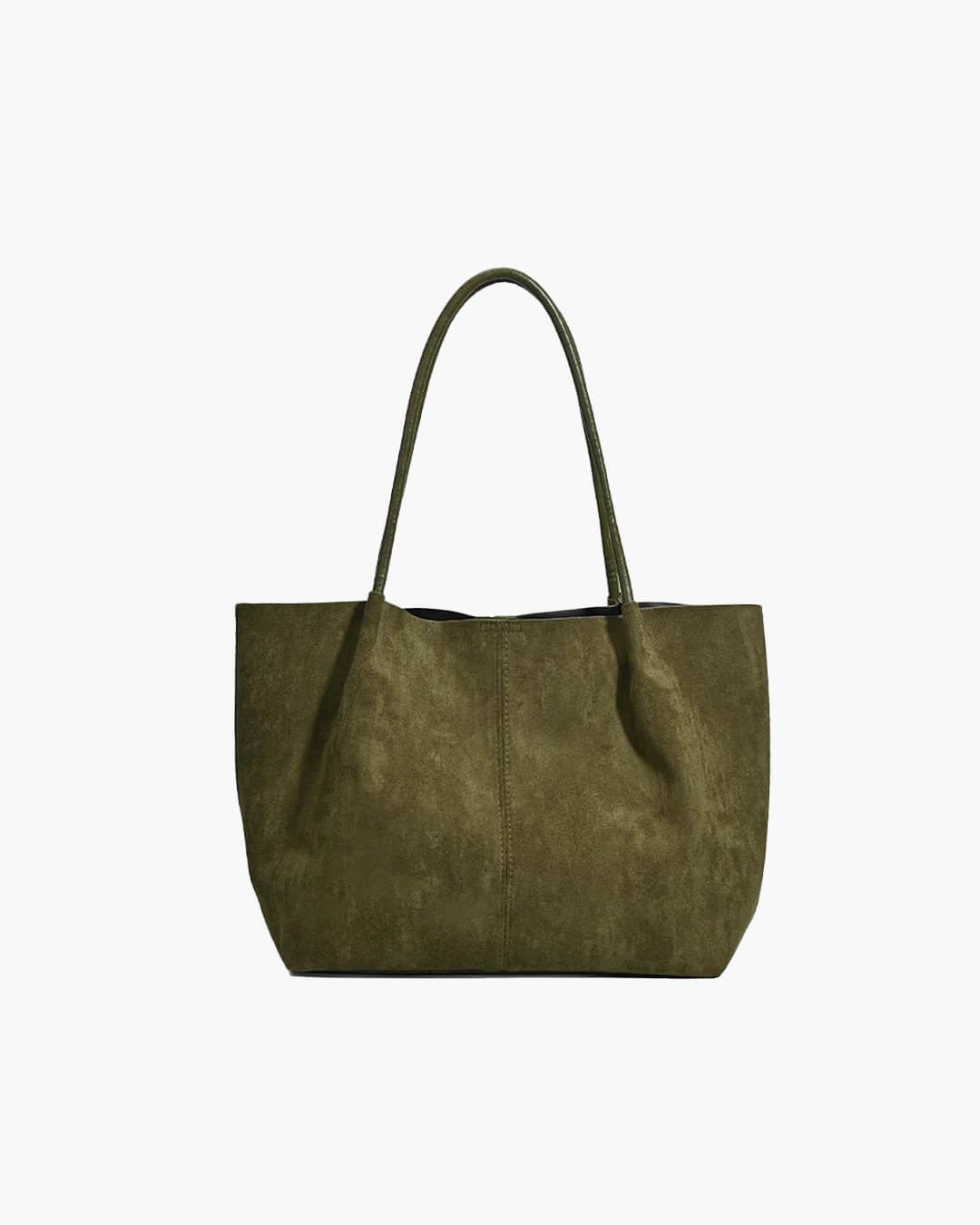 Cheska shoppingväska i mocka med fodral