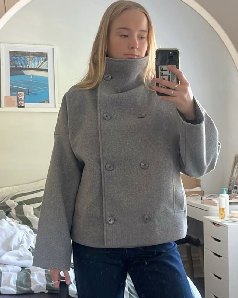 Clarissa jacka med ståkrage