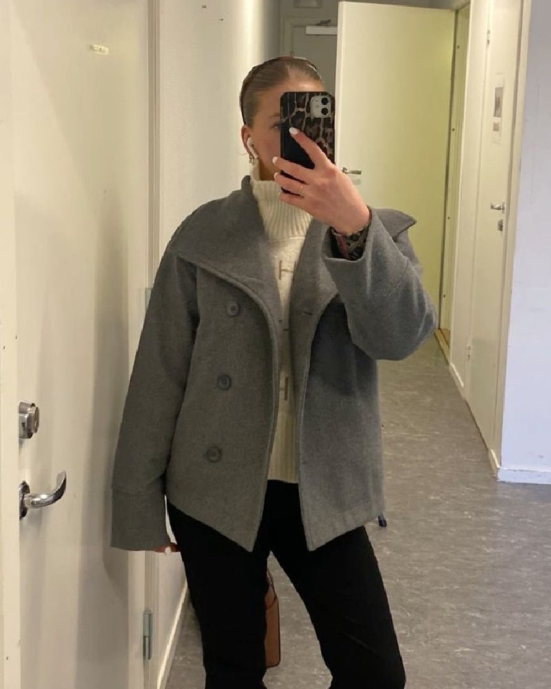 Clarissa jacka med ståkrage