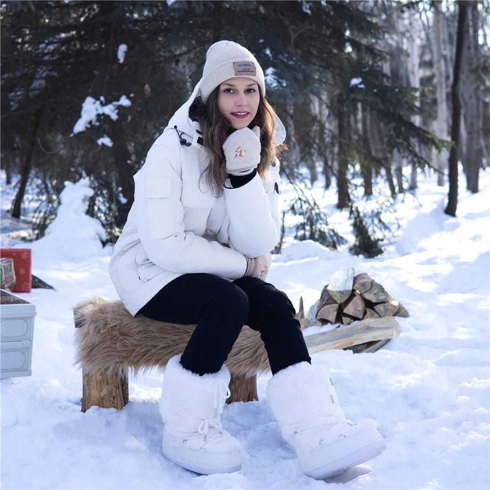 Cleo fluffiga snökängor