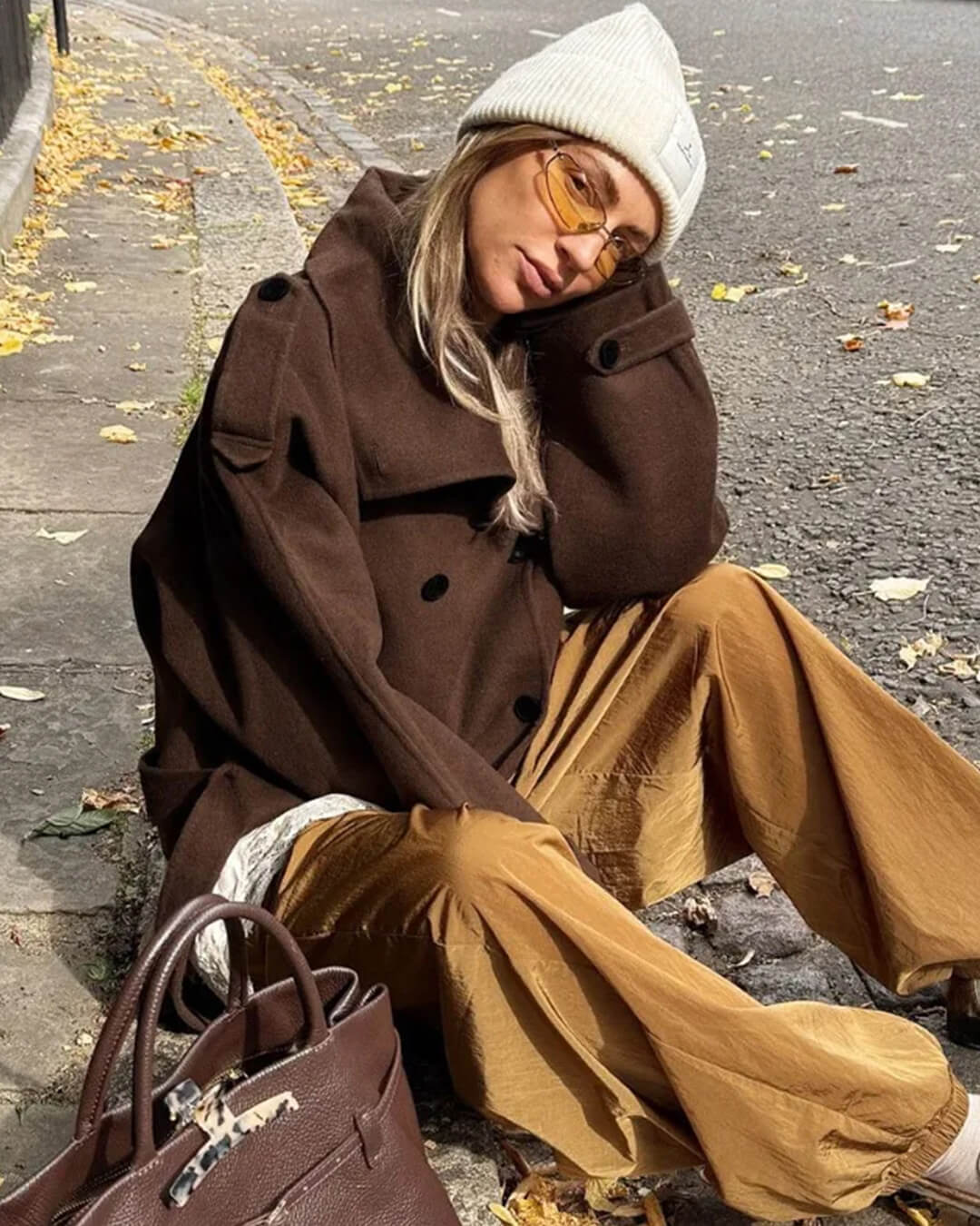 Debbie kort trenchcoat med ståkrage