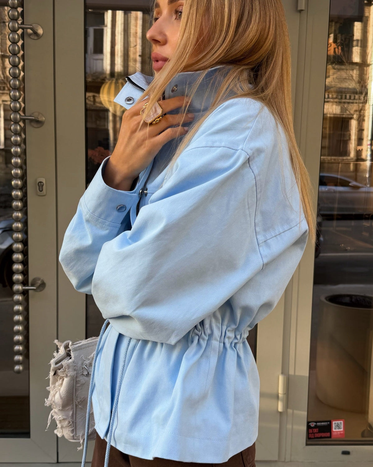Estherjacka med ståkrage