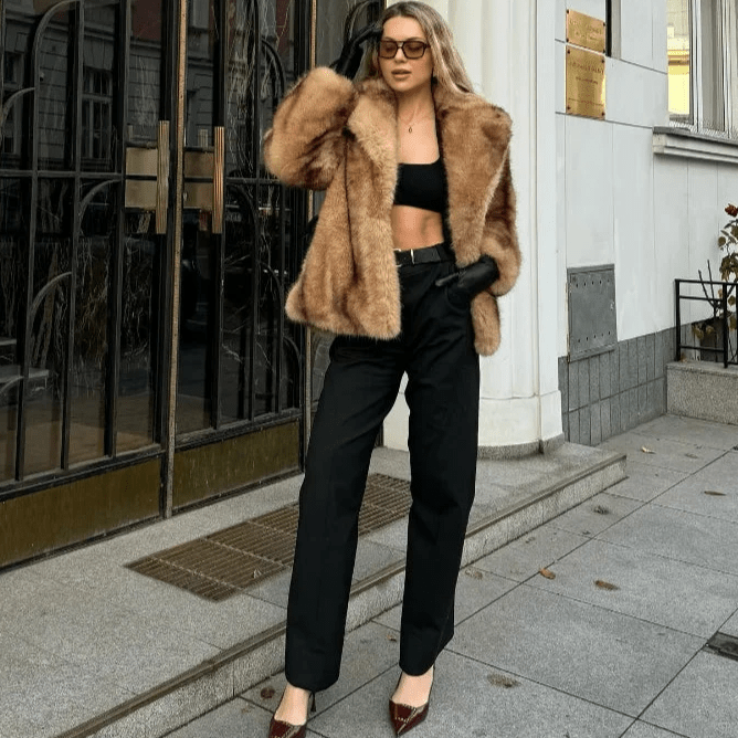 Fionas fuskpälsrock