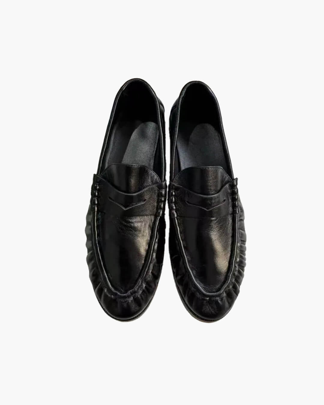 Fiona Faux Leather Slip-On Loafers