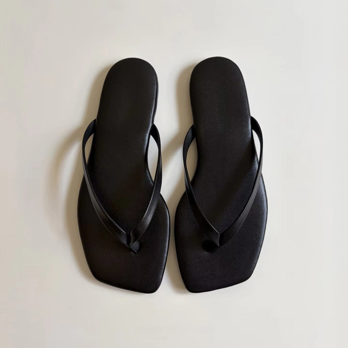 Fiona strandsandal med fyrkantig tå