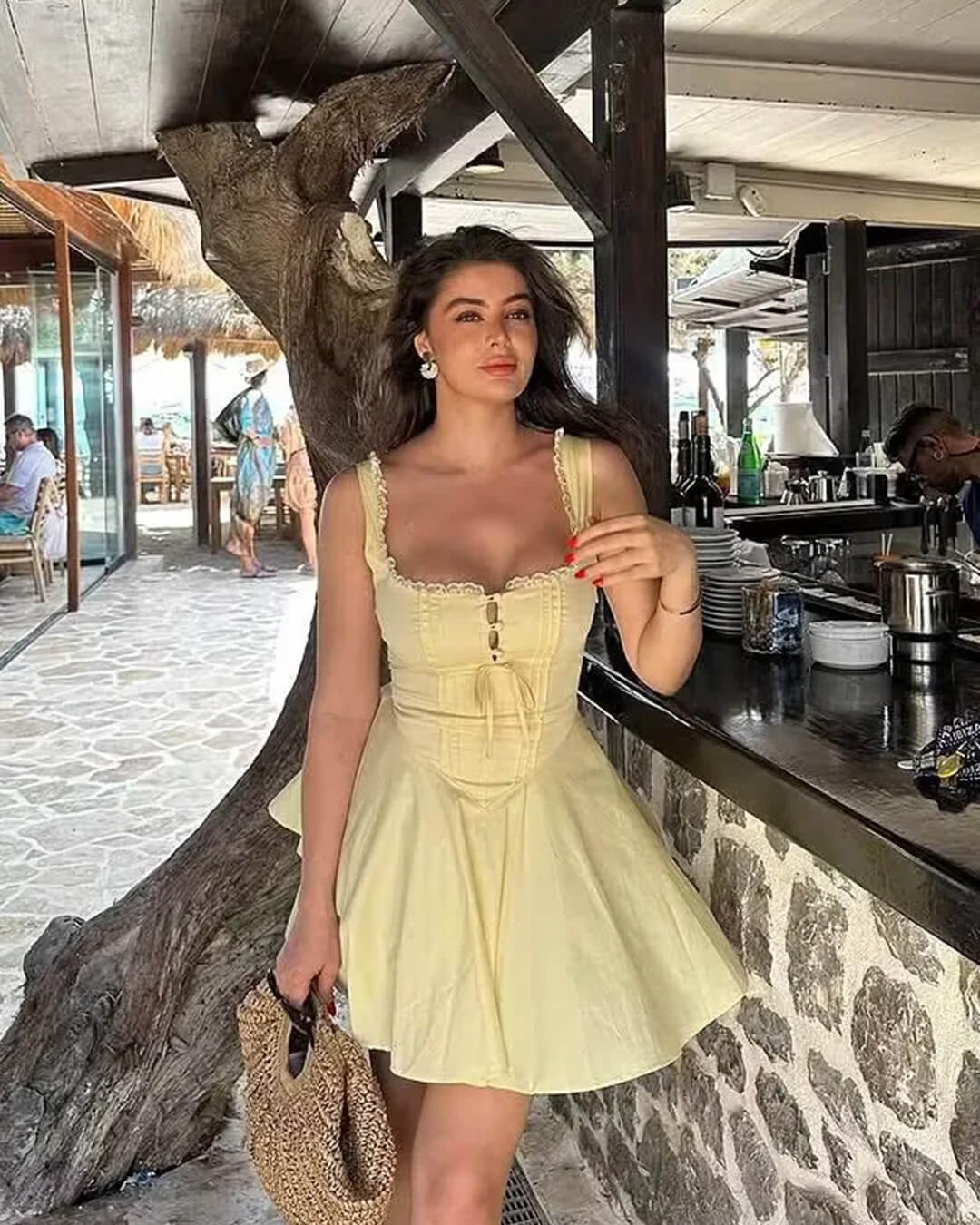 Francine ärmlös miniklänning
