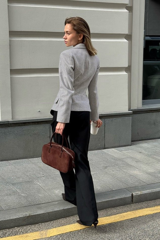 Geraldine vintagekavaj med smal passform