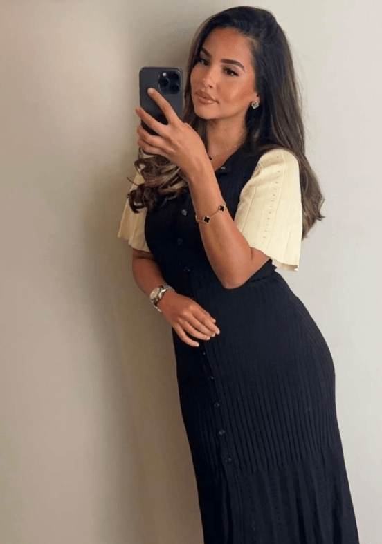 Gina midiklänning