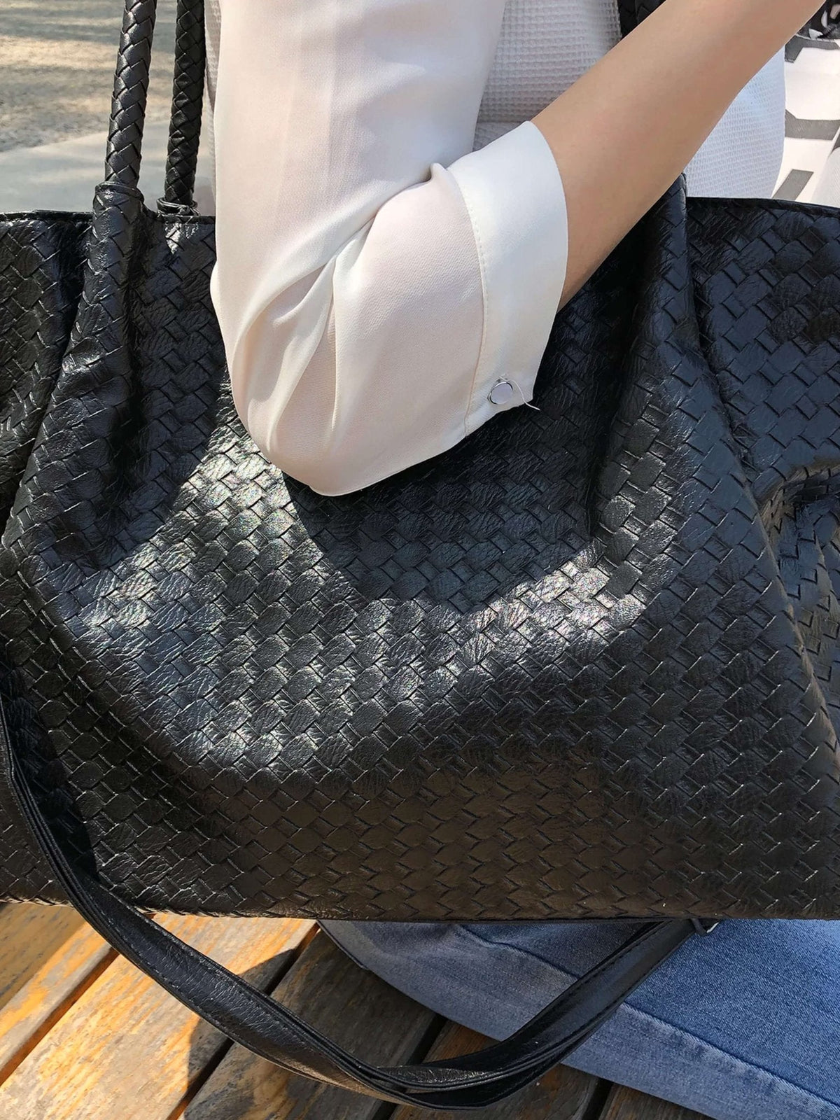 Gracie vävd väska XL