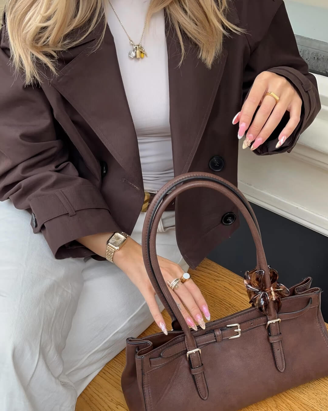Janice kort trenchcoat