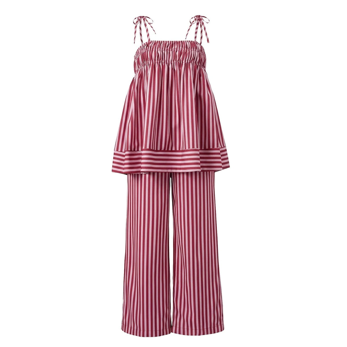 Jasmin randigt pyjamasset