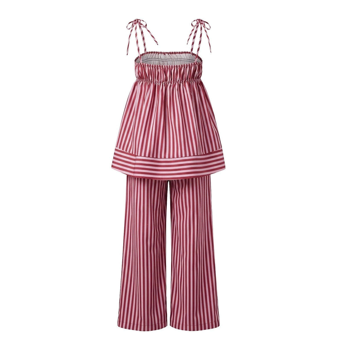 Jasmin randigt pyjamasset