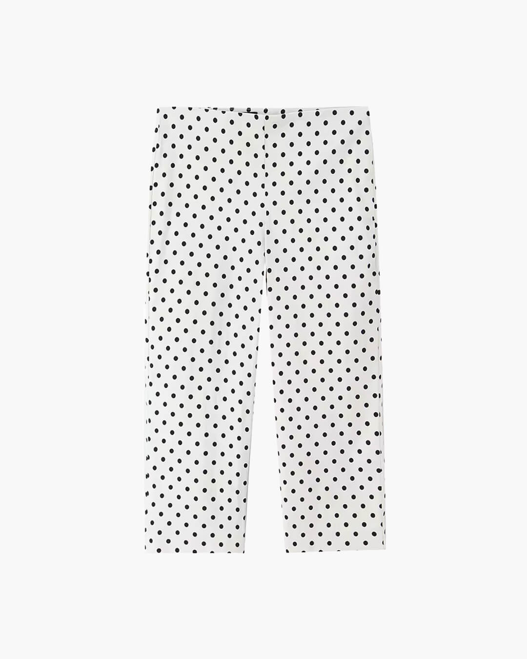 Jia Polka Dot High-Waist Trouser Set