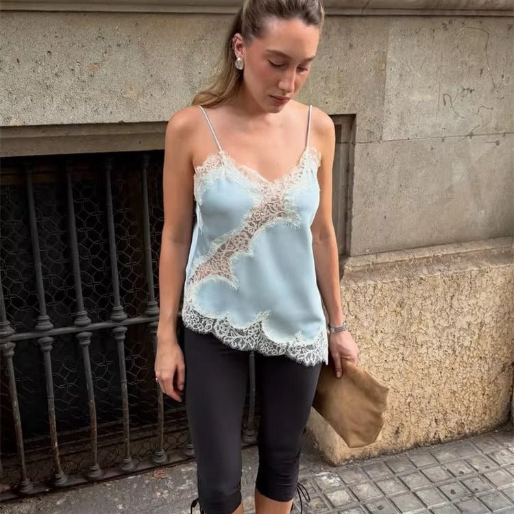 Kara asymmetriskt sat linne
