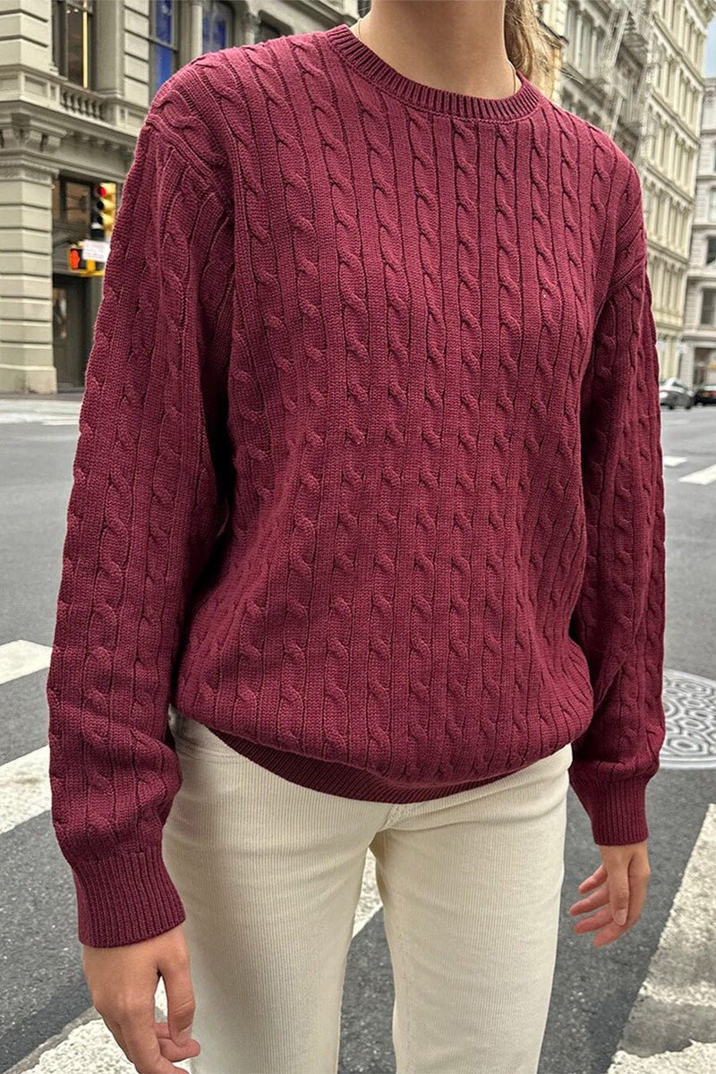 Karyl stickad tröja