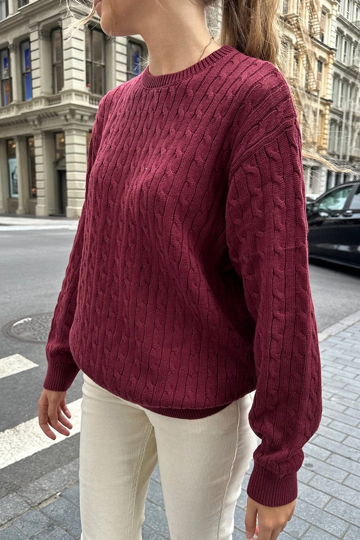 Karyl stickad tröja