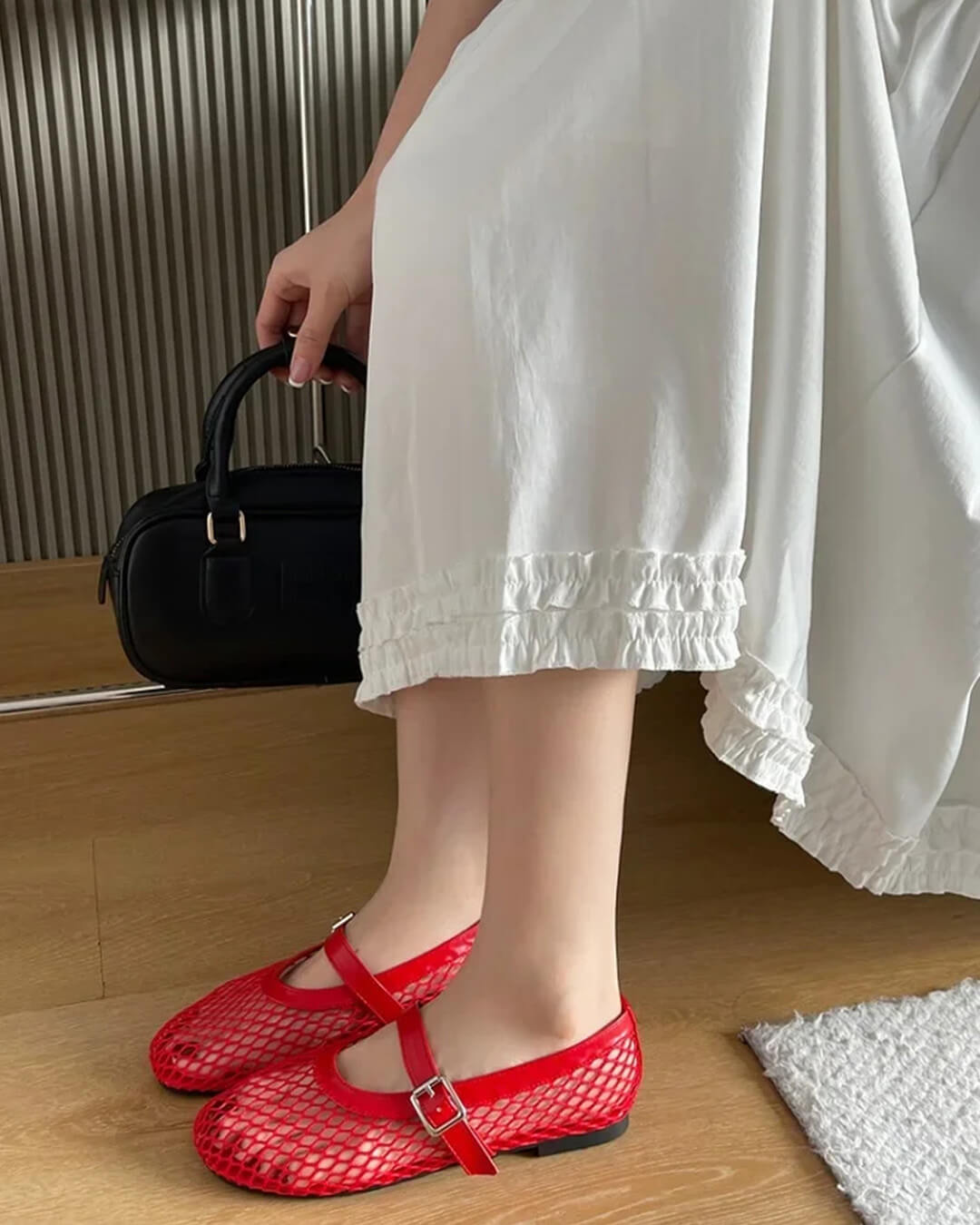 Laurette ballerinaskor med spänne
