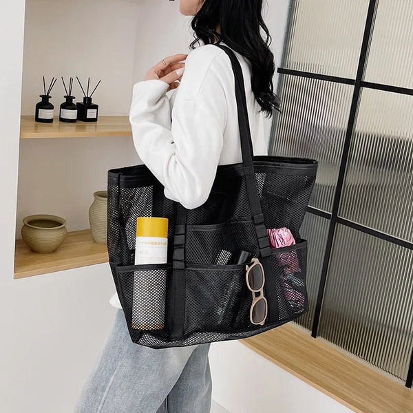 Layla Large Capacity Canvas Beach Tote