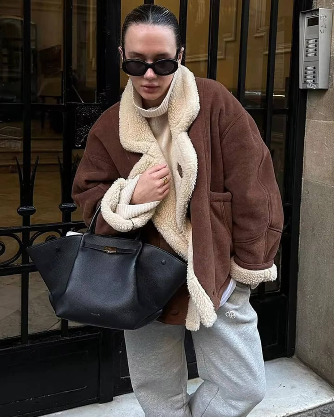 Leona skinnjacka