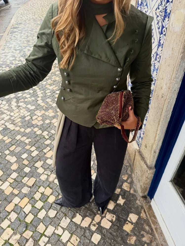 Leslie uttrycksfull kavajjacka