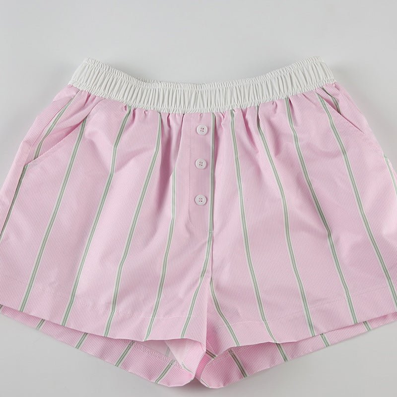 Liesel randiga boxershorts i poplin