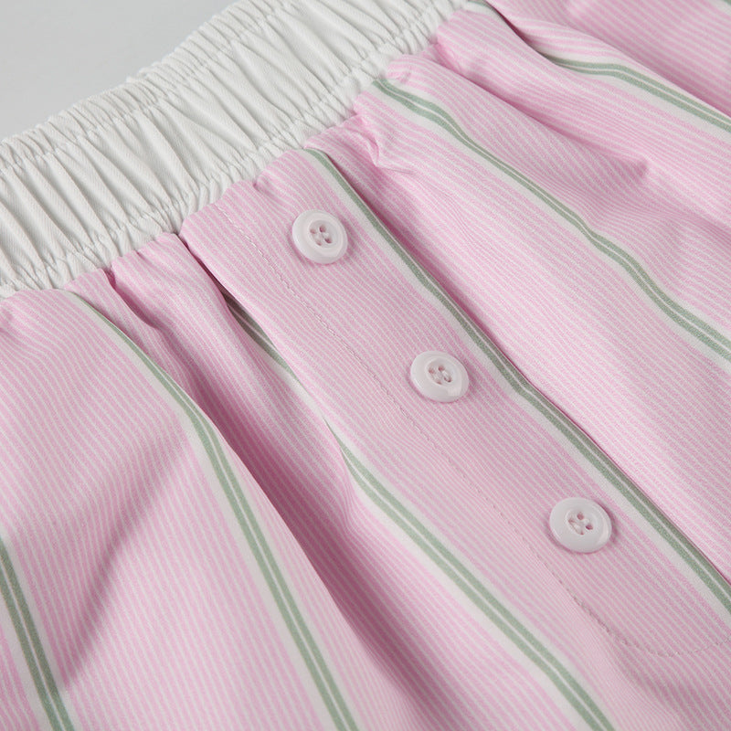 Liesel randiga boxershorts i poplin