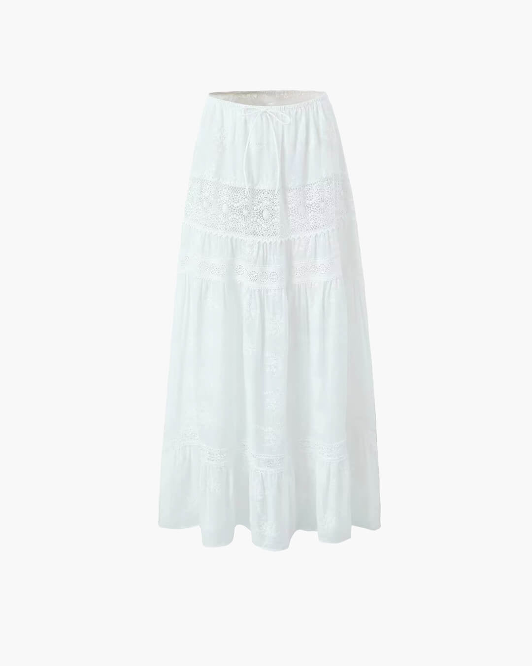 Margot bohemiskt set med crop-topp och lång kjol