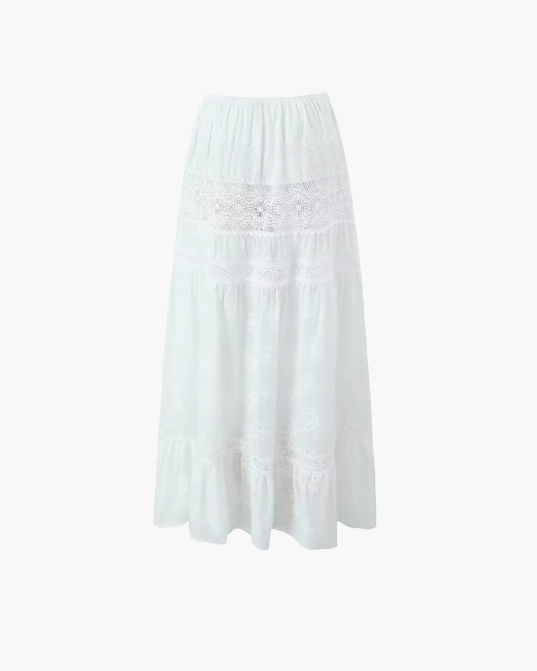 Margot bohemiskt set med crop-topp och lång kjol