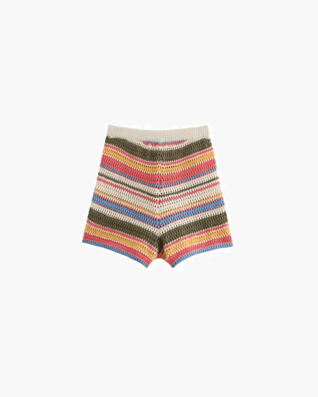 Margot Striped Knit Crop Set