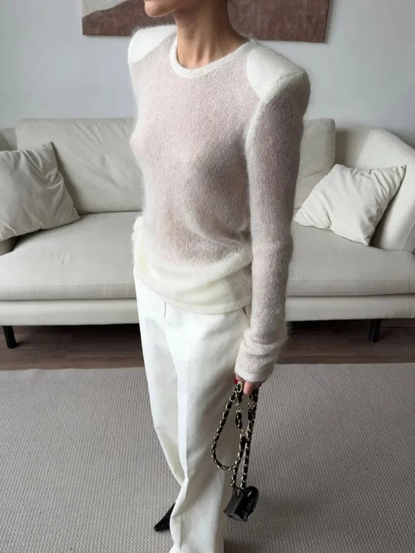 Maricar skir pullover med smal passform
