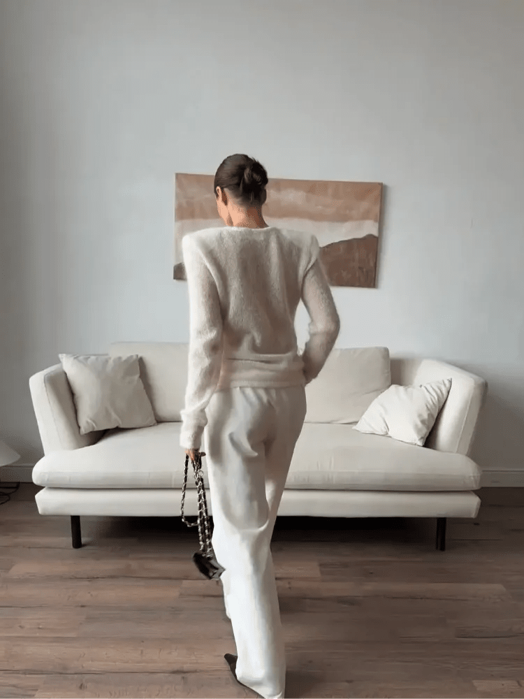 Maricar skir pullover med smal passform