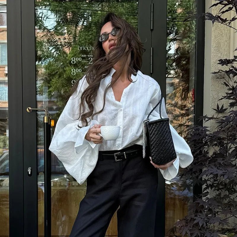 Marielle oversized-blus