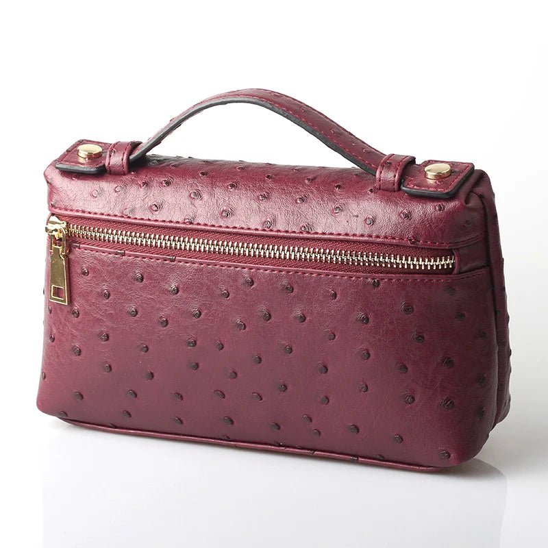 Bianca Ostrich Pattern Bag