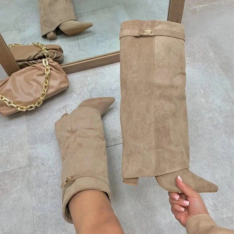 Monica höga boots