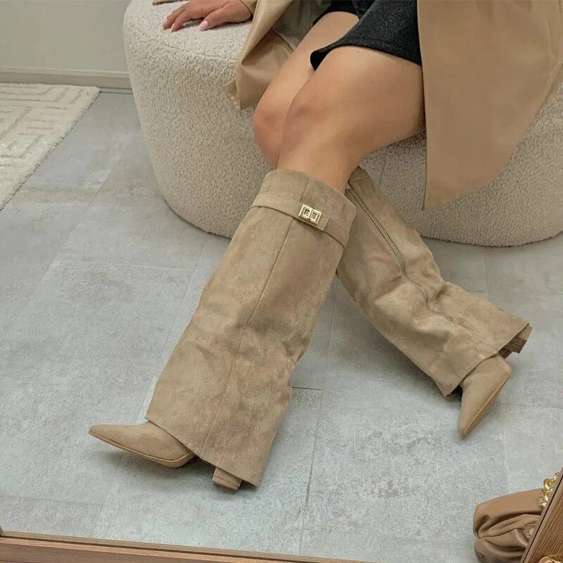 Monica höga boots